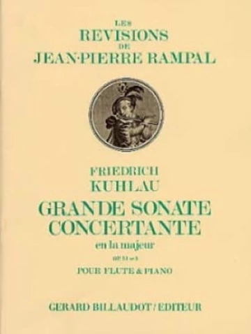 Grande sonate concertante en La majeur opus 51 no3 Visual